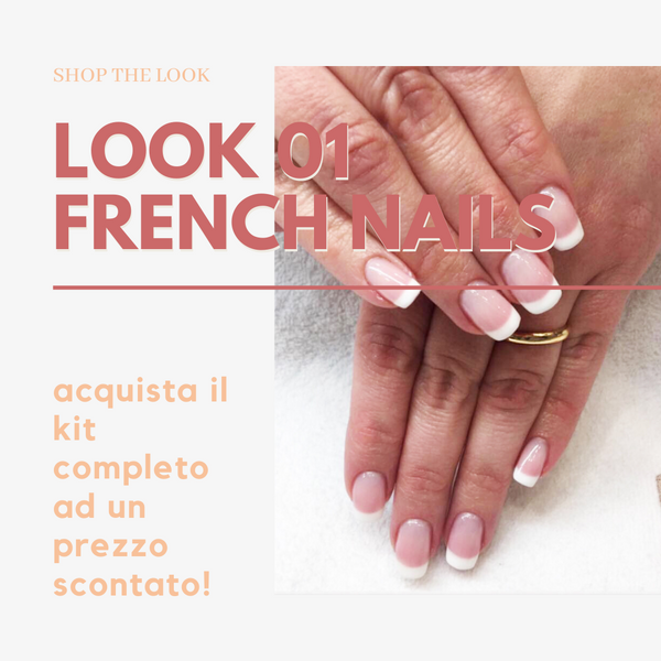 LOOK 01 - French Nails